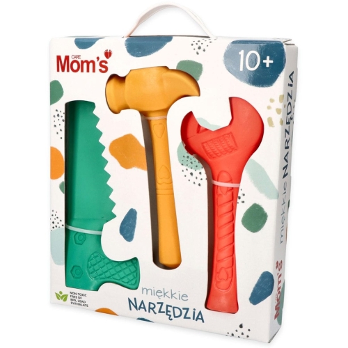 Mom’s Care Мек сензорен сет со алатки во пастелни бои – 3 парчиња