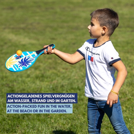 Schildkröt Beach Game Wooden Paddle Set – Дрвен сет за тенис на плажа