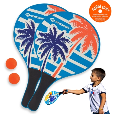 Schildkröt Beach Game Wooden Paddle Set – Дрвен сет за тенис на плажа