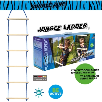 Schildkröt Jungle Line Climbing Rope Ladder – Скала за качување