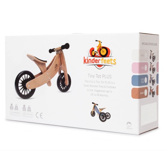 Tiny Tot Plus Silver Sage Трицикл и Баланс Велосипед 2 во 1
