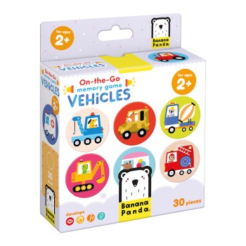 On-the-Go Memory Game Vehicles (2+)