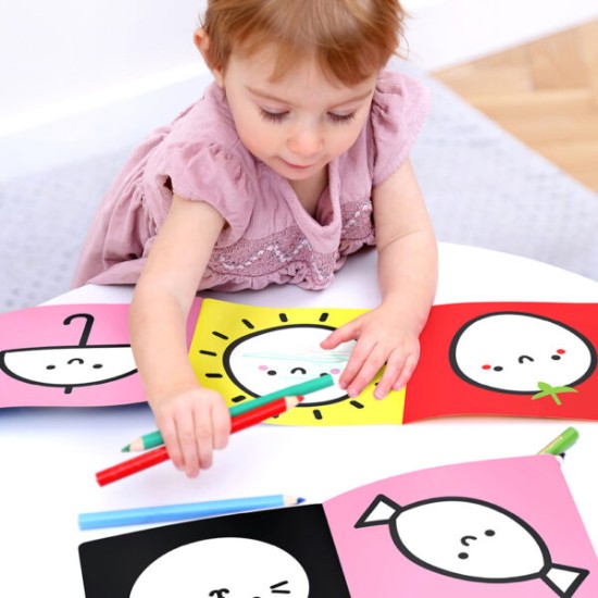 Looong Coloring Books The Write Grip - Colors Креативен Сет (18m+)