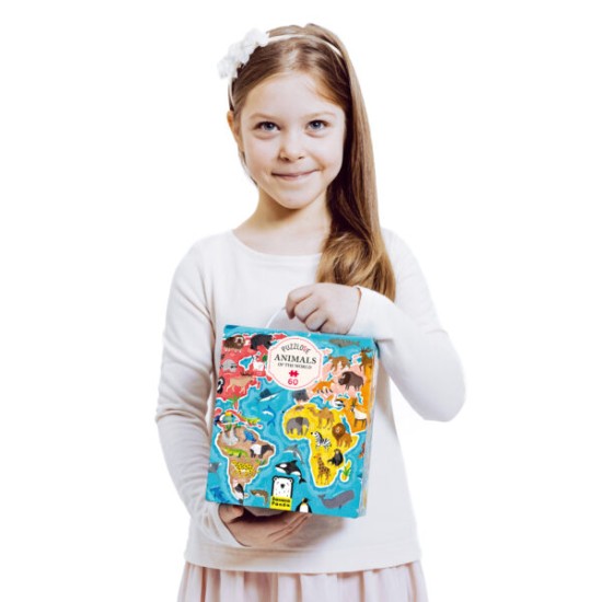 Puzzlove Animals Of the World Puzzles Сложувалка (4+)