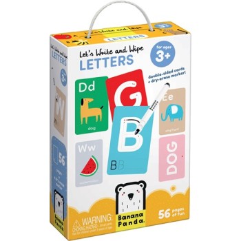 Let's write and erase letters Едукативни Карти (3+)