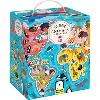 Puzzlove Animals Of the World Puzzles (4+)