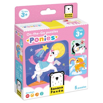 On-the-Go Puzzles Ponies (3+)