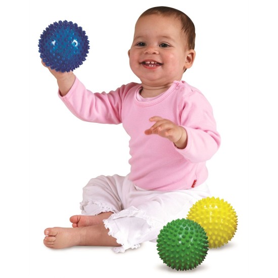 Sensory Baby Balls – Сет од 4 топки - 10 cm