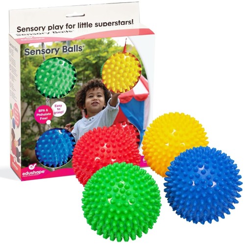 Sensory Baby Balls – Сет од 4 топки - 10 cm