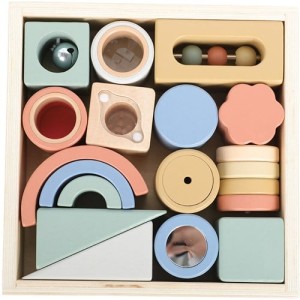 Atan Wooden Activity Blocks Дрвени блокови за активности