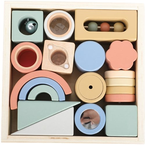 Atan Wooden Activity Blocks Дрвени блокови за активности