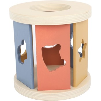 Atan Wooden sorting Cube Дрвена коцка за сортирање