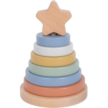 Atan Wooden stacking toy Дрвена играчка за редење