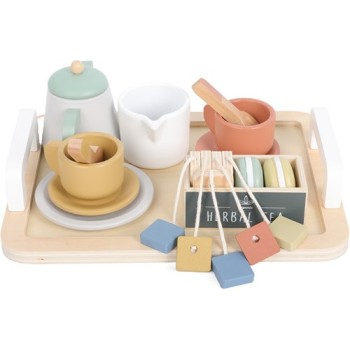 Atan Wooden tea set Дрвен сет за чај