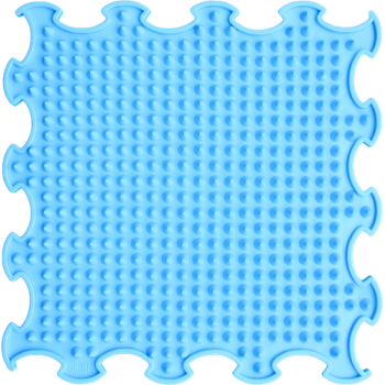 Ortoto Sensory Mat Spikes Azure Blue