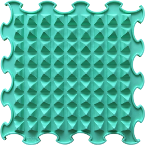 Sensory Mat Little Pyramids Sea Turquoise Подлога