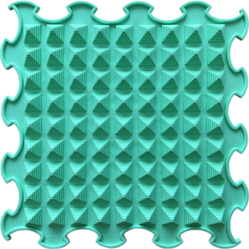 Sensory Mat Little Pyramids Sea Turquoise Подлога