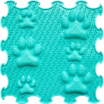 Ortoto Sensory Mat Lucky Paws Sea Turquoise