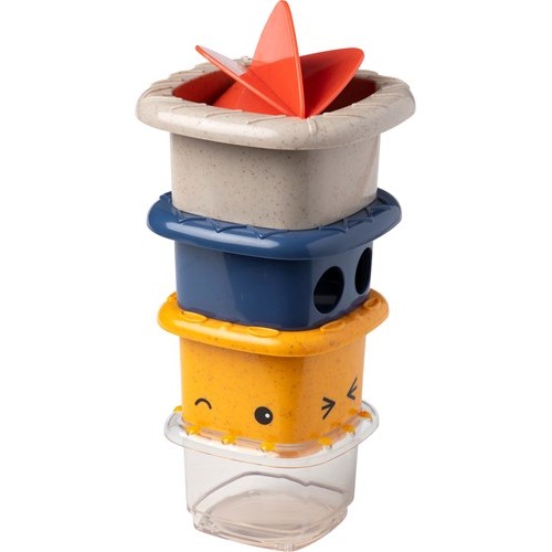 Tolo Bio Bath Toys Stacking Cups 4 pieces