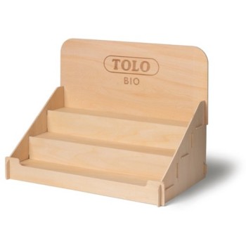 Tolo Bio Empty Wooden Display for Vehicles