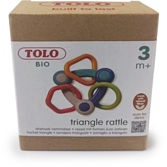 Tolo Bio Baby Rattle Triangle