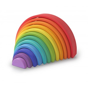 Kinderfeets Large Wooden Arches Rainbow