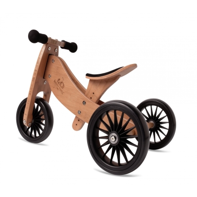 Tiny Tot Plus Bamboo Трицикл и Баланс Велосипед 2 во 1