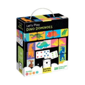 Let's Play Dino Dominoes Едукативна Игра (2+)